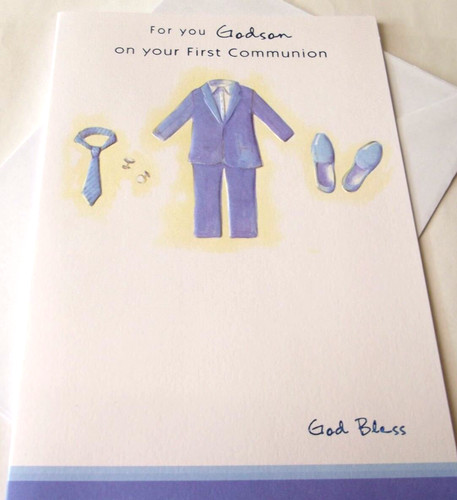 Godson communion greetings - godson,