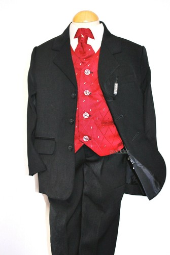 Boys black wine 5 piece - boys, &