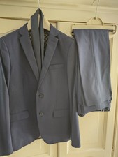 Boys NEXT Navy Suit With Tie