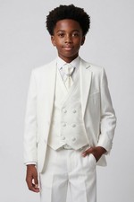Luxurious Boys Ivory 5-PC Suit