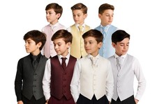 BOYS FORMAL WAISTCOAT CRAVAT