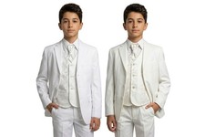 Boys All in One Ivory White