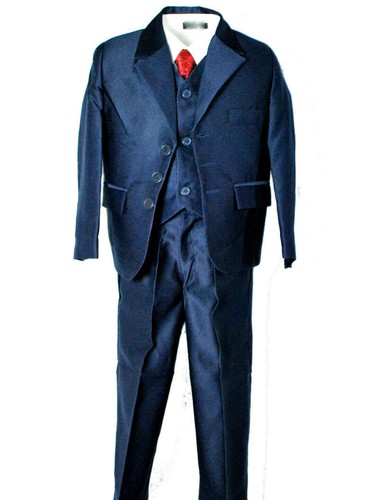 Boys navy blue piece suits - ,